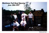Martineau Trail Head is the start for off-road fun dirt biking in Minnesota